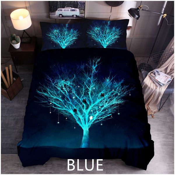 

fantasy tree bedding set duvet cover quilt cover sets soft pillowcases twin  king size