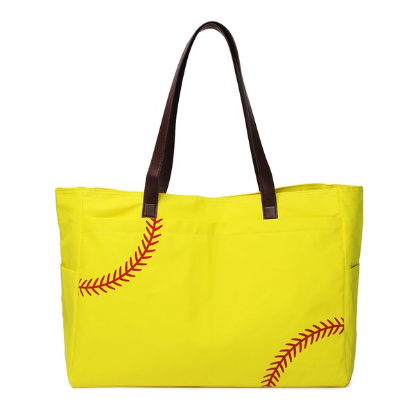 Embroidered Softball Tote Bag Canvas Baseball Bags With Custom Printing  Sports Unique Custom Women Shopping Handbags DOM 1081477 Best Handbags Cute      Embroidered Softball Tote Bag Canvas Baseball Bags With Custom Printing  Sports Unique Custom Women Shopping Handbags DOM 1081477 Best Handbags Cute