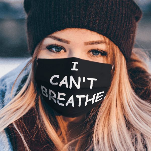 

i can't breath black lives matter shark washable face mask cotton reusable face masks camouflage cycling mask