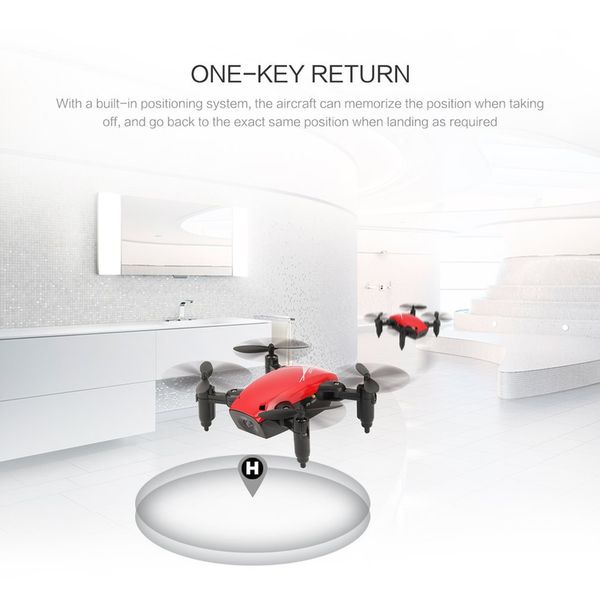 

s9w foldable rc mini drone pocket drone micro drone rc helicopter with wifi fpv 0.3mp camera 360 degree