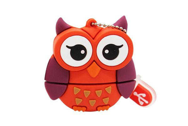 

ell cute cartoon penguin owl fox style usb flash drive usb 2.0 4gb 8gb 16gb 32gb vreative pendrive gift