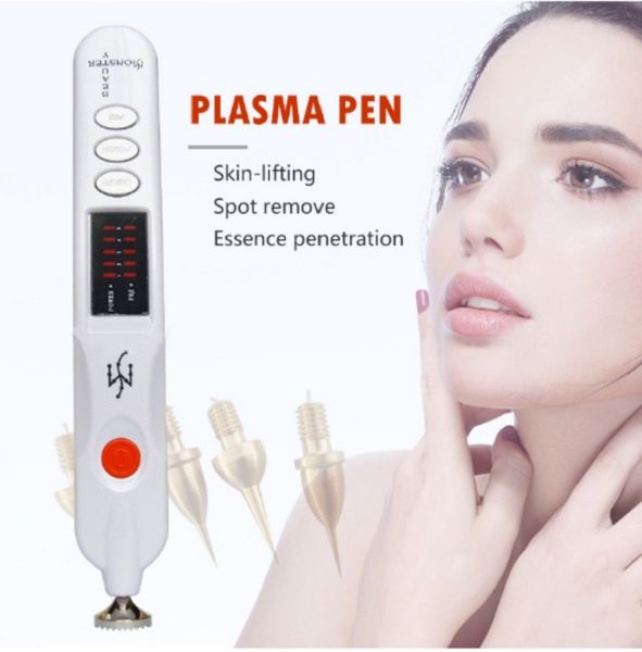 Plasma Pen Plamere 4 Nadeln MTS Head Augenbrauenliftstift/Fleckenentfernungsstift/Plasmastift Faltenentfernung Schönheitsgerät in