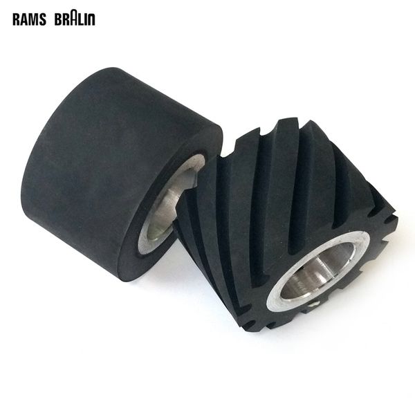 

1 piece 75*50mm rubber contact wheel belt grinder backstand idler