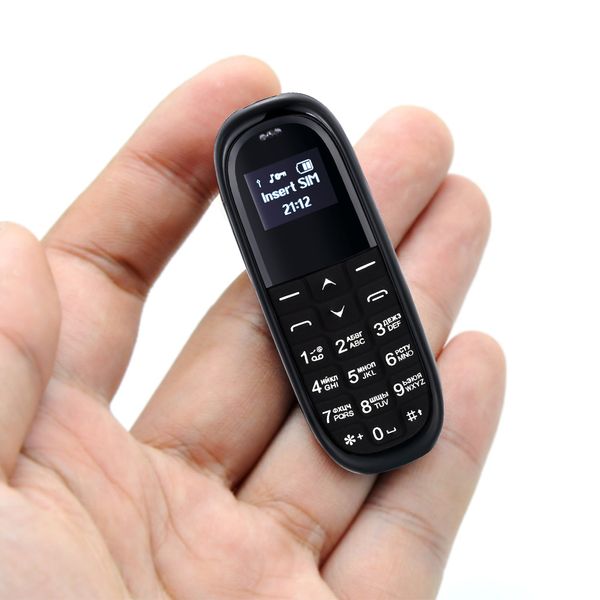 Mini cellulare di emergenza per bambini Auricolare wireless per cuffie Bluetooth Dialer supporto SIM Card Chiamata in vivavoce