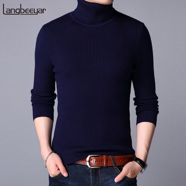 

2019 new fashion brand sweater men pullover thick slim fit jumpers knitwear solid color winter korean style casual mens clothes, White;black