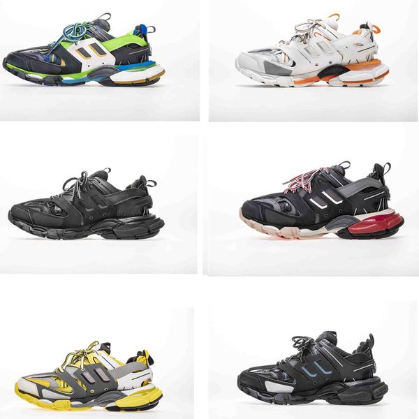 

triple s tess s sneaker fashion triple black shoes release tess gomma maille trek running shoes for men women