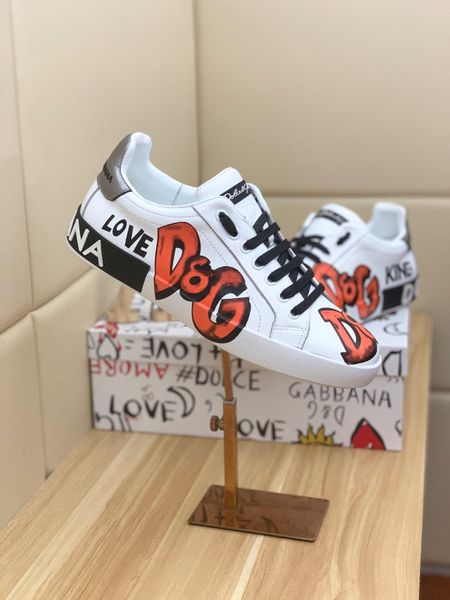 

2019w ummer new high end brand leather men 039 hoe per onalized printing low cut ca ual flat hoe fa hion wild port hoe ize 3