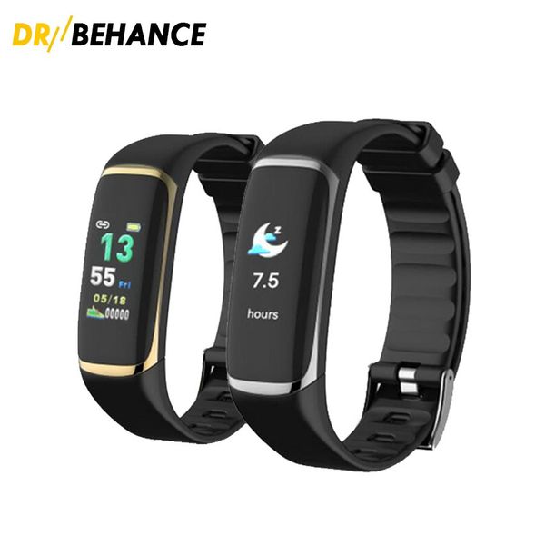 

P9 port mart bracelet watch band heart rate pedometer oxygen monitor fitne calorie wri tband waterproof leep tracker
