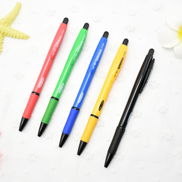 

80pcsthe new ballpoint pens 0.7mm blue refill ball pen for office school writing supplies stationery ballpoint pen, Blue;orange