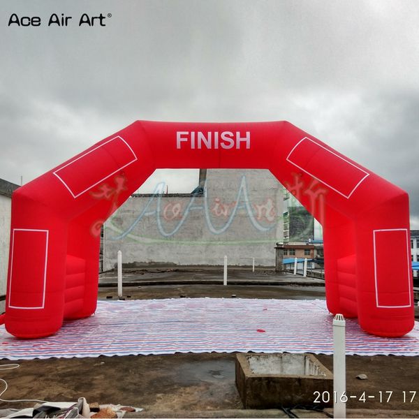 

custom 4 legs inflatable door arch model,start finish line,standing arch with removable logo & blower with sticker boxes for sport