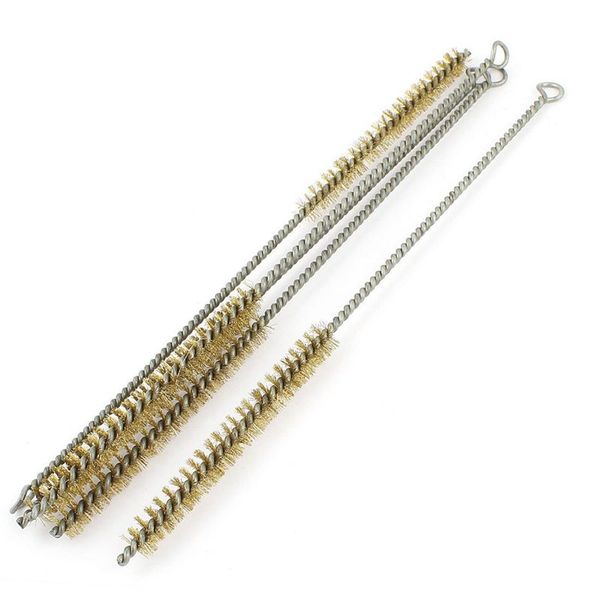 

5 pcs 12mm diameter brass wire tube brush cleaning tool 30cm length