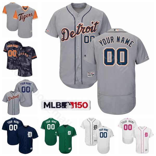 

Detroit Baseball Tigers Flexbase 60 Ty Cobb Jersey 6 Al Kaline 2 Charlie Gehringer 5 Hank Greenberg 47 Jack Morris 3 Alan Trammell