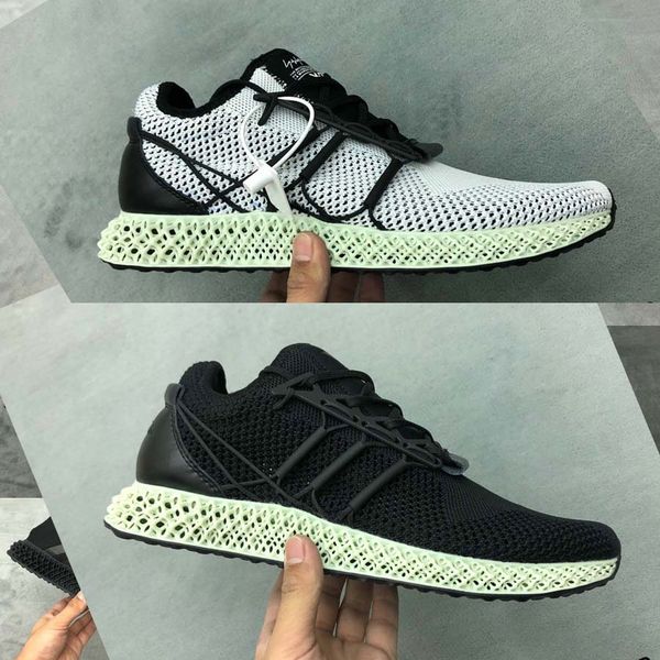 

2019 y 3 futurecraft 4d print 4d y3 women men running hoe neaker original de igner brand ize black white 40 45