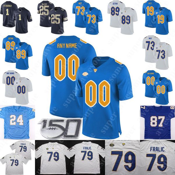 

pittsburgh panthers jersey marquis williams judson tallandier damarri mathis habakkuk baldonado saleem brightwell wendell davis david green, Black