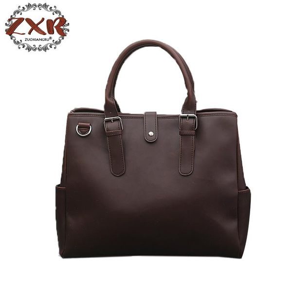 

vintage large capacity tote briefcases men crossbody shoulder bag for travel business sacoche homme bolso hombre bolsa