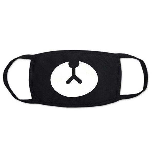 

антипылевая маска для kpop рот защитные маски черный хлопок мультфильм аниме маска зимнее лицо хэллоуин маска анти загрязнения