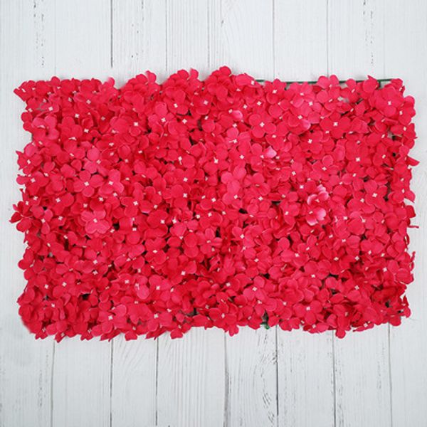 Umweltfreundliche künstliche Hortensien-Blumenwand, zarte künstliche Blumenwand, langlebige Seidenblumen-Wand-Hintergrund-Hochzeit EEA309