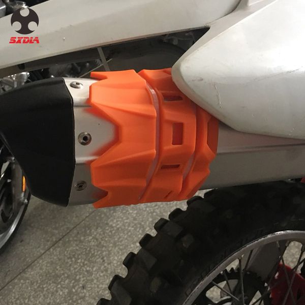 

motorcycle exhaust system escape muffler protector guard for yamaha motocross dirt bike