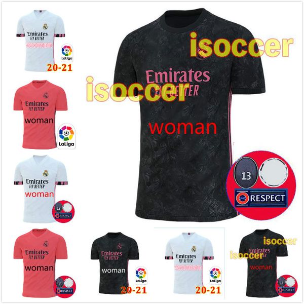

women jerseys 2019 real madrid home #7 hazard #11 bale soccer jerseys 19/20 female soccer shirts customized women football uniforms on sale, Black;yellow