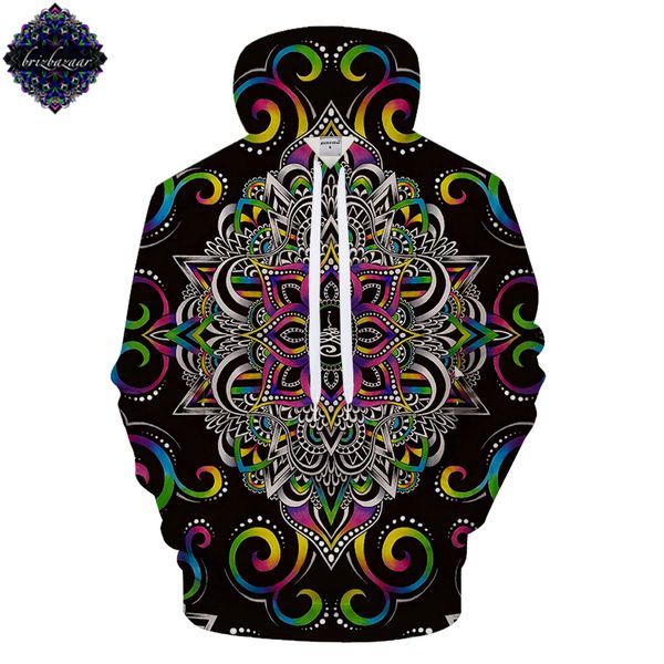 

magic by brizbazaar art men hoody 3d hoodies flower sweatshirt men women hoodie brand coat pullover tracksuit drop ship, Black