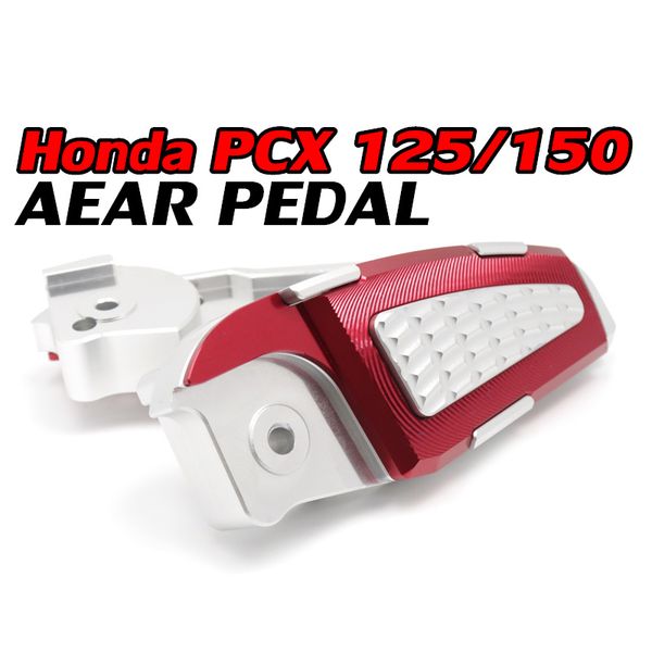

cnc aluminum motorcycle foot rests foot pegs pedals rear set for pcx 125 150
