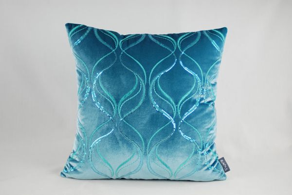 

2019 rams embroidered decorative geometric pillow cushion home decor embroidery