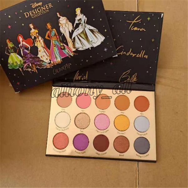 

ColorPop Марка макияж Pallete ColorPop Дизайнер Коллекция 15 цветов Палитра теней Glitte Матовый