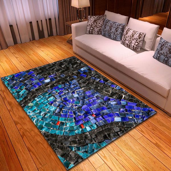 

2019 new parlor carpet geometric antiskid home rugs rectangle decoration floor mat carpets for living room bedroom tapetes tapis