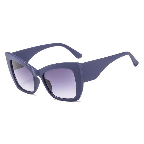 

2020 fashion gradient sunglasses new style separated ultraviolet sunglasses multi-color select manufacturers, White;black