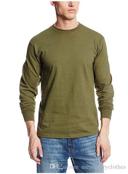 

mens casual t shirts fashion casual solid o-neck black white grey green spring tees, White;black