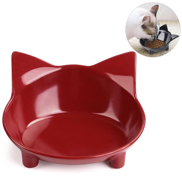 

sell cute pet supplies candy color plastic dog bowl feeding water puppy feeder cat dog bowls pet supplies