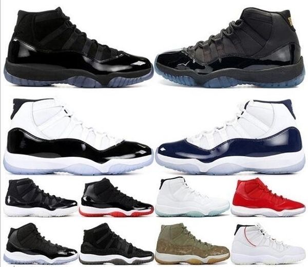 

2019 45 11 quality new concord high xi s men basketball women cap gown prm heiress gym red chicago tint space jams sports shoes