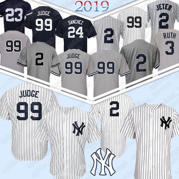 

42 Mariano Rivera 99 Aaron Judge 2 New York Jerseys Yankees 23 Don Mattingly51 Bernie Williams Jersey 2019