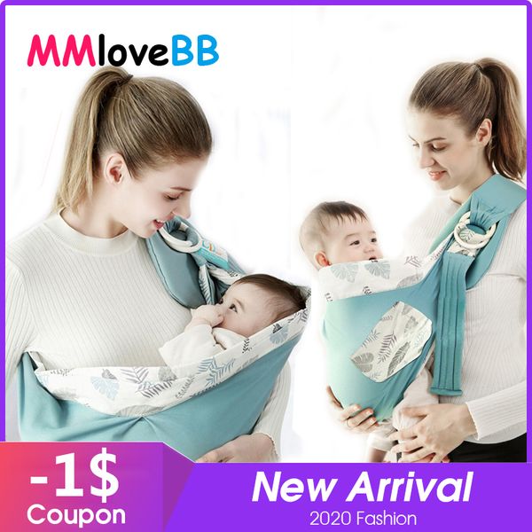 

mmlovebb baby carrier scarf adjustable front facing baby wrap carrier soft sling for newborns kangaroos