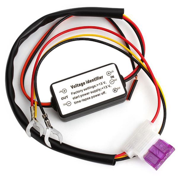 

controller auto car led daytime running light relay harness dimmer on/off 12-18v fog light controller 2019