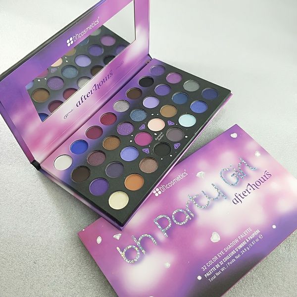 

Высокого качества! 32 цветов макияж палитра теней ЬНА Косметика Bh тусовщица после