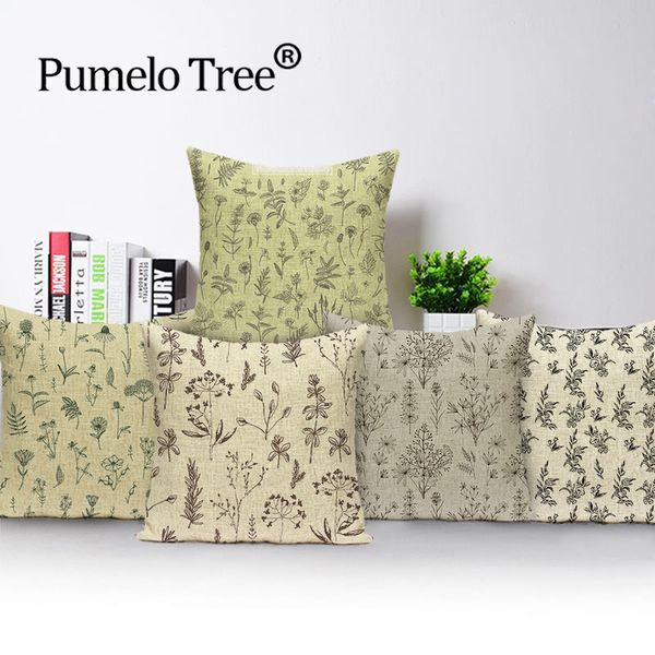 

nordic главная декоративные подушки throw охватывает трава цветок простые наволочки геометрическую подушках высокого качества подушки чехол