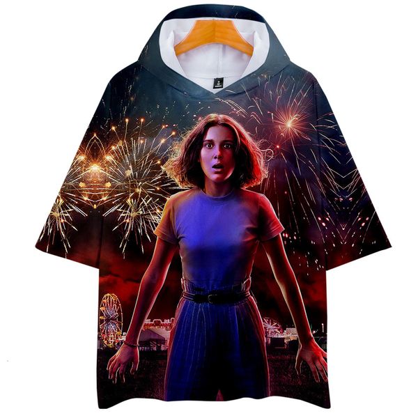 

blame odd story 3 nothing digital printing 3d belt cap short sleeve shirt men and women t shirts, Gray;blue