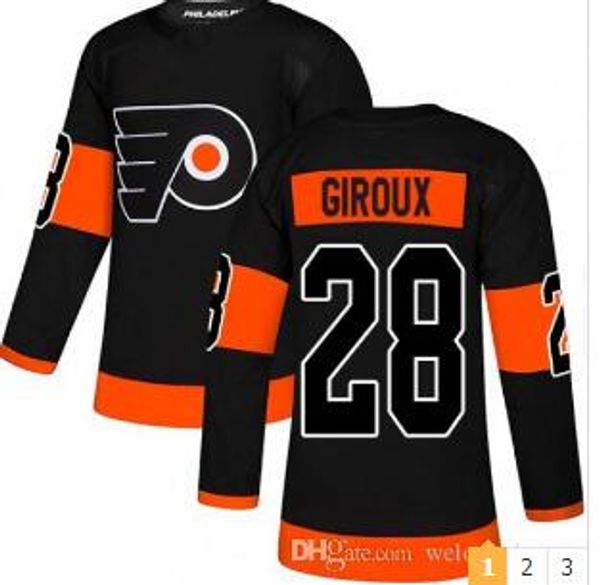 

Men 039 28 claude giroux player jer ey embroidery logo whole ale q169