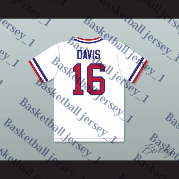 

Crash Davis 16 Tourists Baseball Jersey Bull Durham.men jersey WOMAN JERSEY