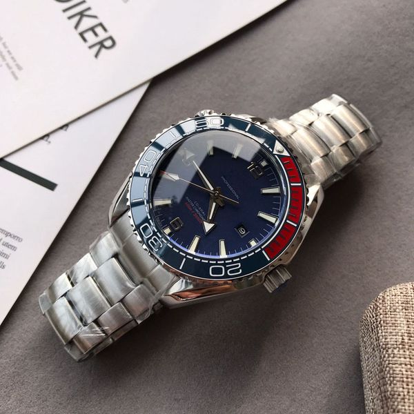 

luxury designer mens watches masculino clock full mechanica business automatic stainless wristwatch date steel man watch waterproof rel vrlh, Slivery;brown