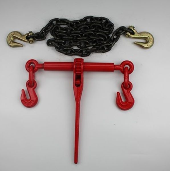 

3tx8m, 10mm chain, forged ratchet type or lever type load binder chain binder cargo binding tool