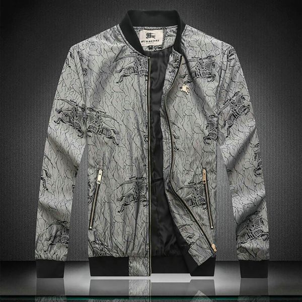 

burberrysty men jacket brand mens designer jacket 20ss luxury classic printing new jacket designer fashion mens jackets, Black;brown