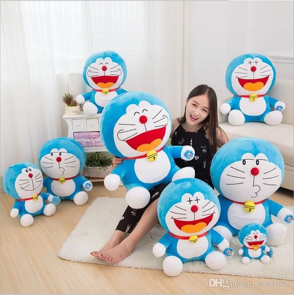 

2019 new 23cm duo a dream jingle cat doraemon stuffed doll toy totoro for kids toys cartoon figure brinquedos birthday gift