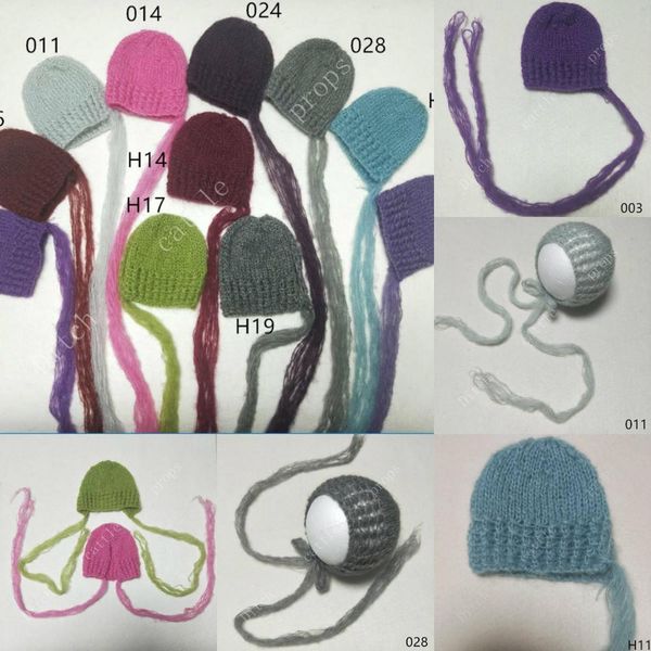 

newborn pgraphy props mohair hat pgraphy background cap, Yellow
