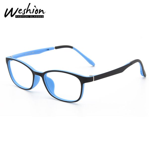 

youth boy girls blue light glasses kids teens tr90 frame reflective optical junior high school computer eyeglasses 8 to18 uv400, White;black