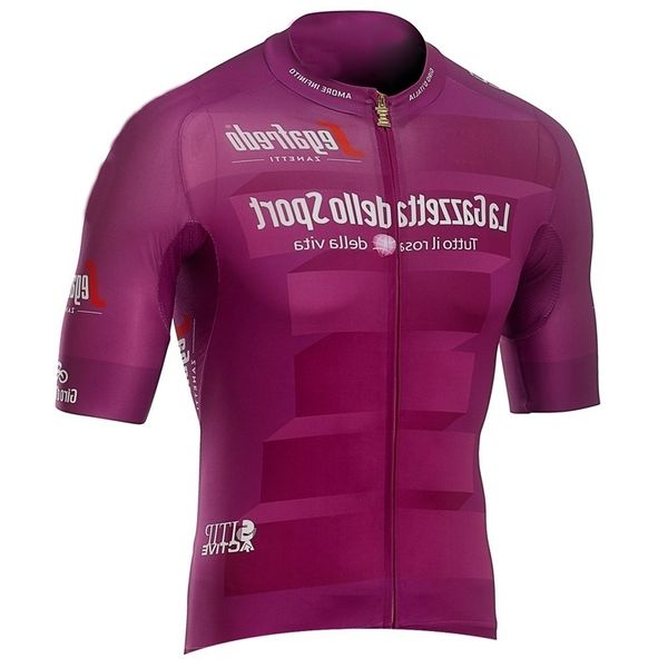 

2019 мужской тур de italia pro team велоспорт джерси дышащий mtb велосипедные топы ropa ciclismo 100% полиэстер велосипед рубашка с коротким, Black