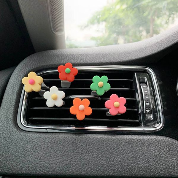 

graceful car air vent decorations interior automotive vent decor ornaments colorful flowers air clip decorations