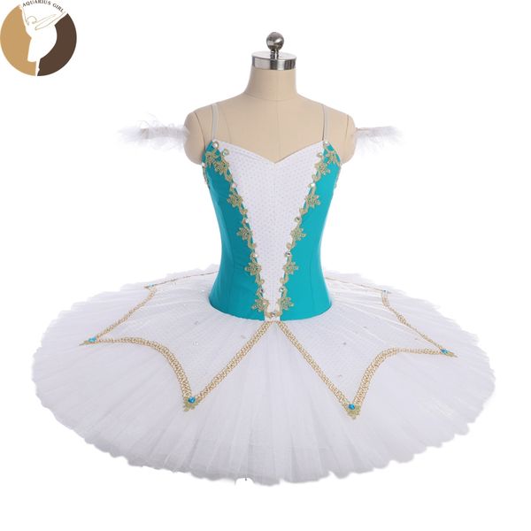

fltoture professional ballet tutu girls ballet stage dress ct9184 classical performance blue bird dance costumes, Black;red