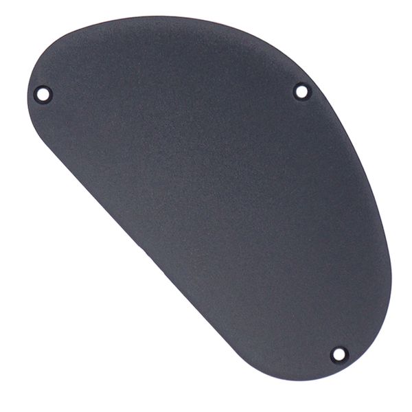 

sand grinding guitar pickguard cavity cover back plate for guitar bass accessory black 155mm
